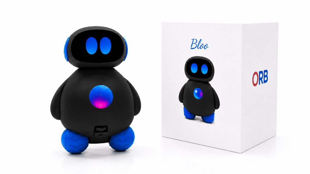 Bloo Ninja robot with ORB packaging