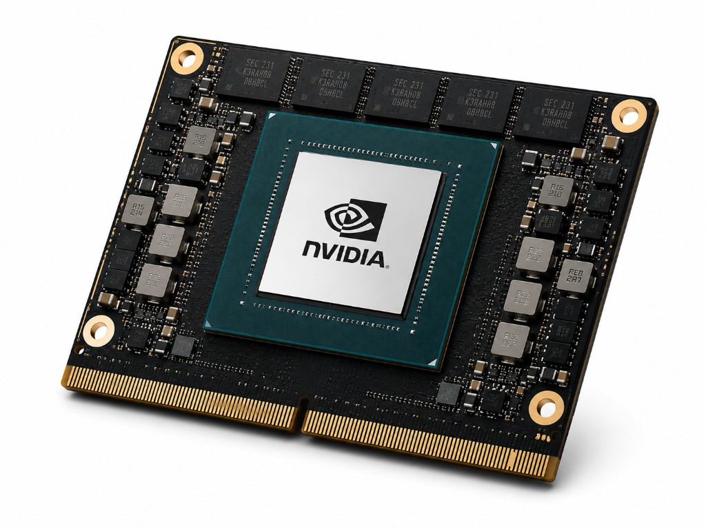 NVIDIA Jetson Orin NX module used for local processing